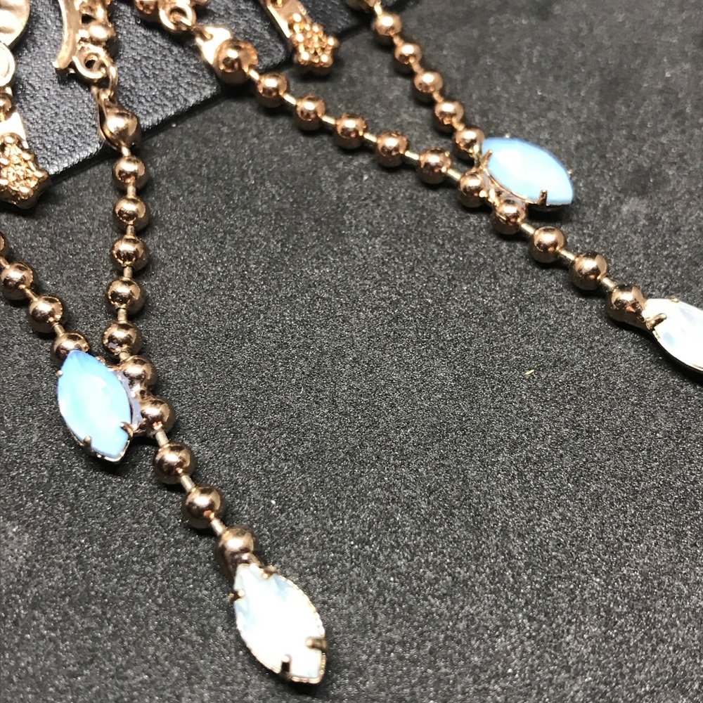 NWT Free People rose gold ball drop earrings - Picture 8 of 8